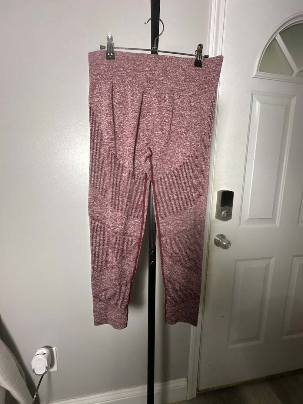 Halara High-Waisted Seamless 7/8 Length Ruched Leggings#939